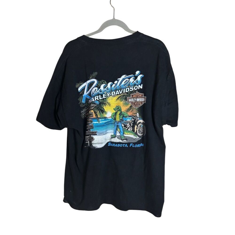 Harley-Davidson Men's XL Black Vintage Graphic T-Shirt Short Sleeve - Picture 4 of 4